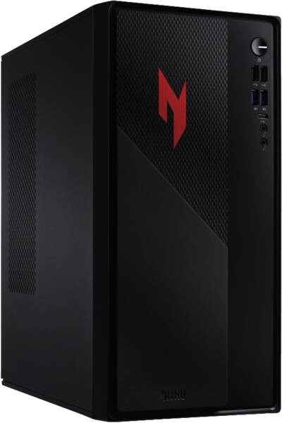 Turm, PC, Gehäuse, schwarz, Maschen