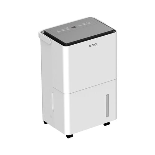 Eismaschine, kompakte Kühltruhe, Oberledersystem, Wasserbehälter, weißes Gerät