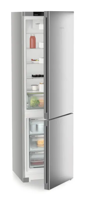 Kühlschrank, Kühlschrank mit französischen Türen, Silber, Haushaltsgerät, Gerätegröße