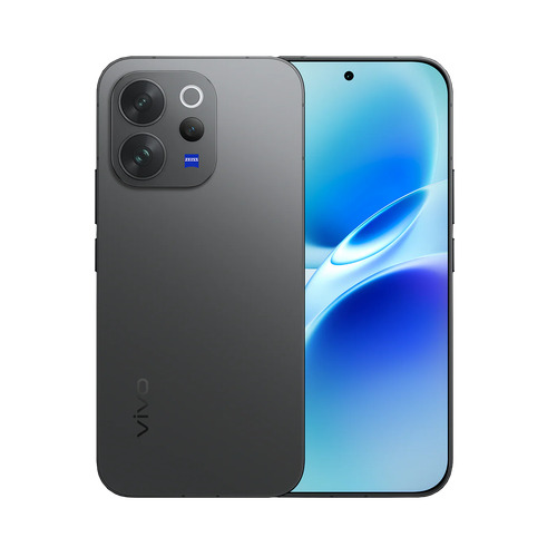Smartphone, Doppelkamera, Rückseite, schwarz, Vorderseite Display
