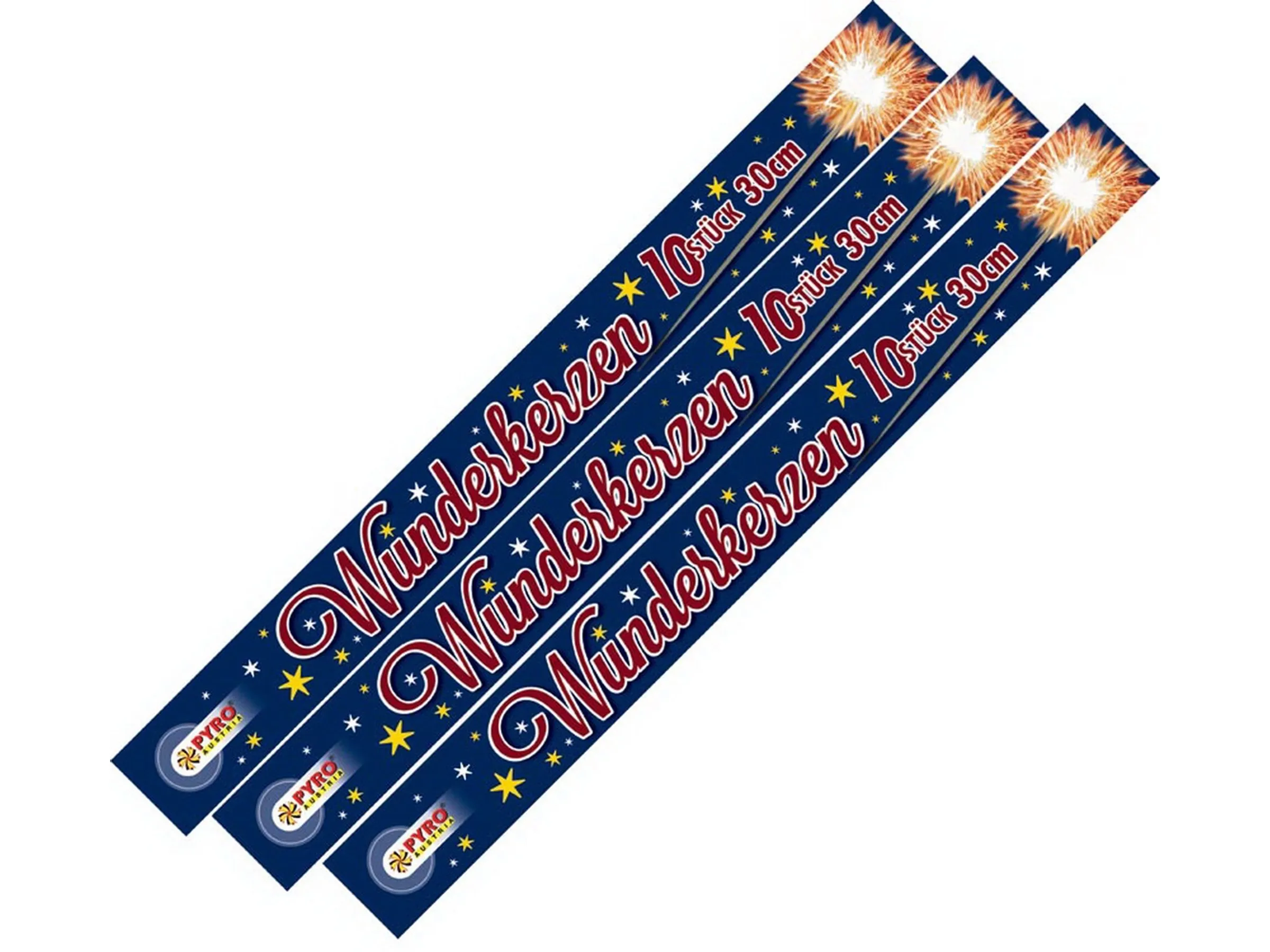 Wunderkerzen 30cm  10 Stk. Schachtel