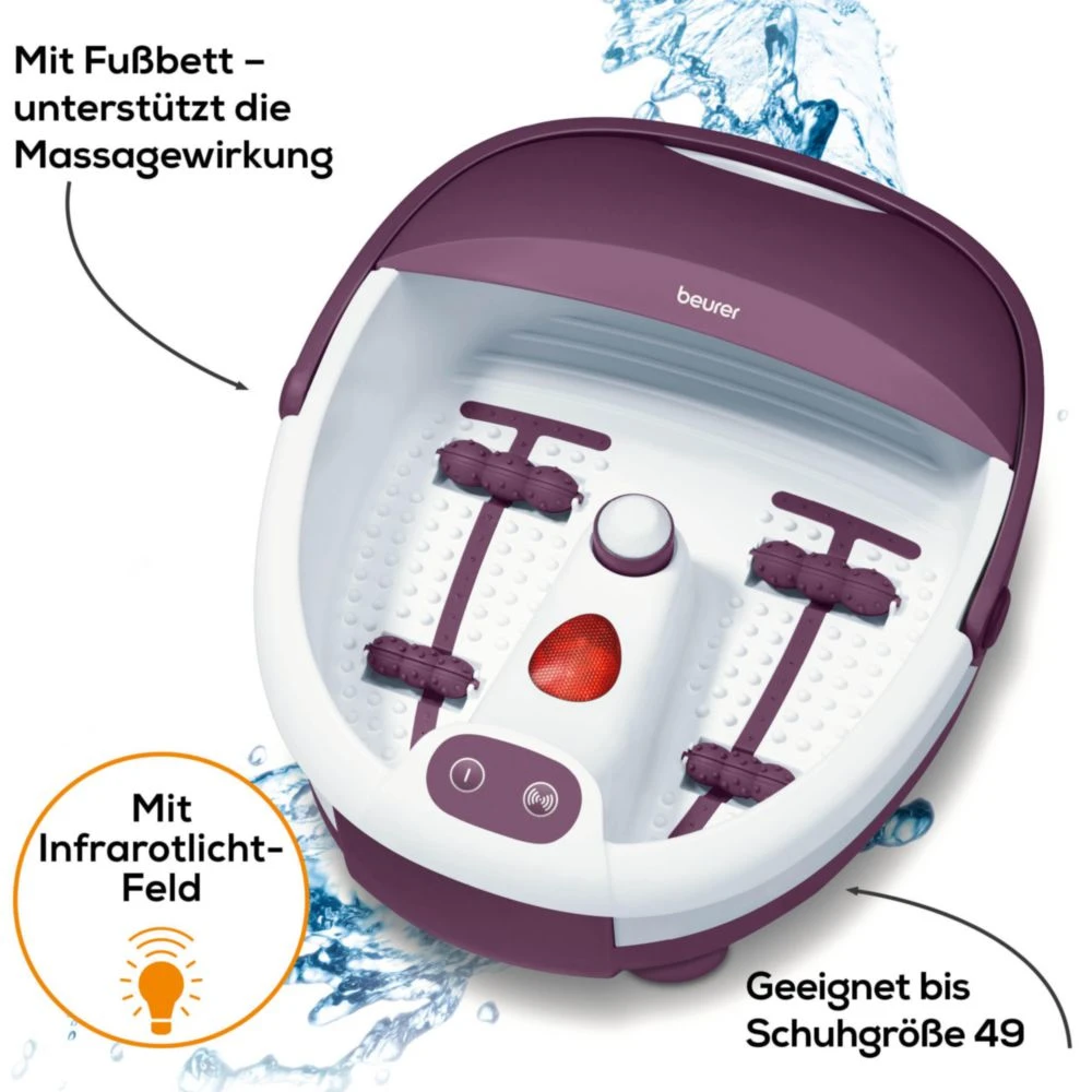 Fusspflegemassager, Füße Massager, Infrarot, Pediküre, Fußbad