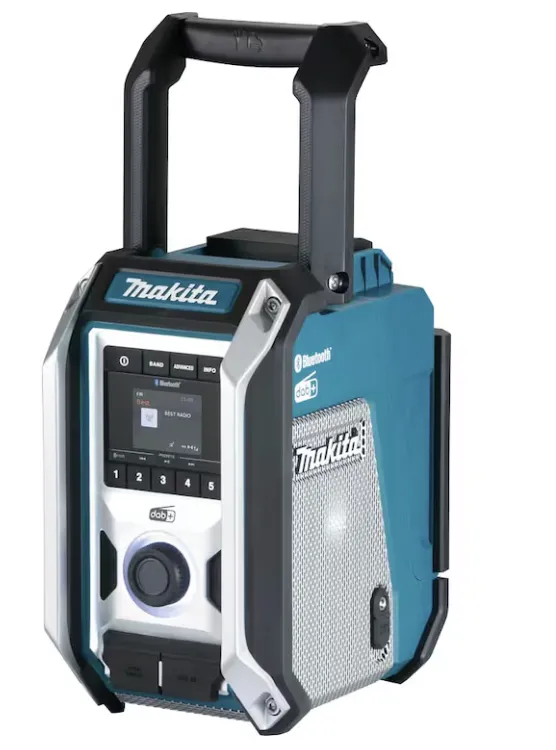 kabelloser Funk, Bluetooth, digitale Anzeige, Makita-Gerät, kompaktes Werkzeug