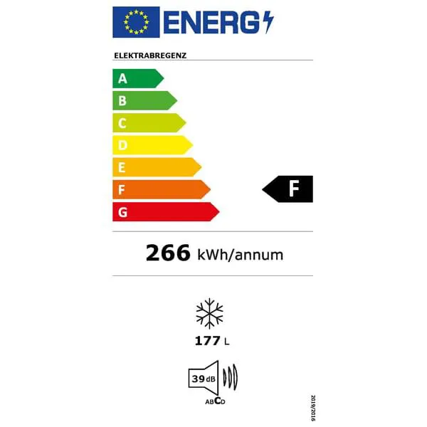 elektrabregenz Stand-Gefrierschrank FSN7953-2 NoFrost