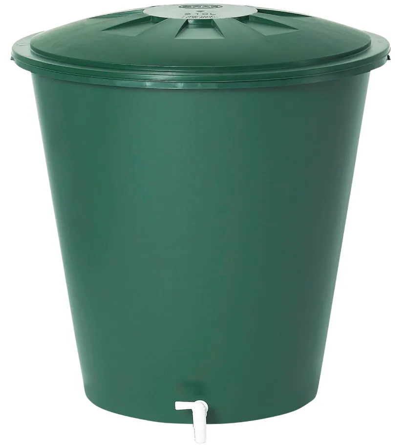 Mülleimer, Abfalleimer, grün, Pedalfunktionen, Plastikbehälter