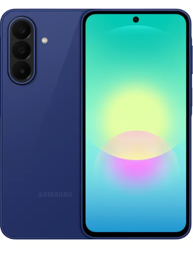 Smartphone, Blau, Vierfachkamera, randloses Display, Frontkamera Loch