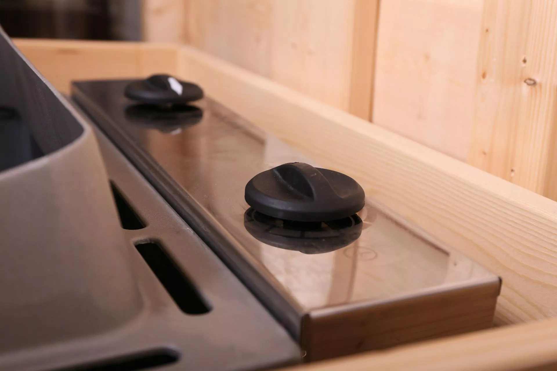 Karibu Saunaofen mit integrierter Steuerung 9kW 66600 33edelstahl