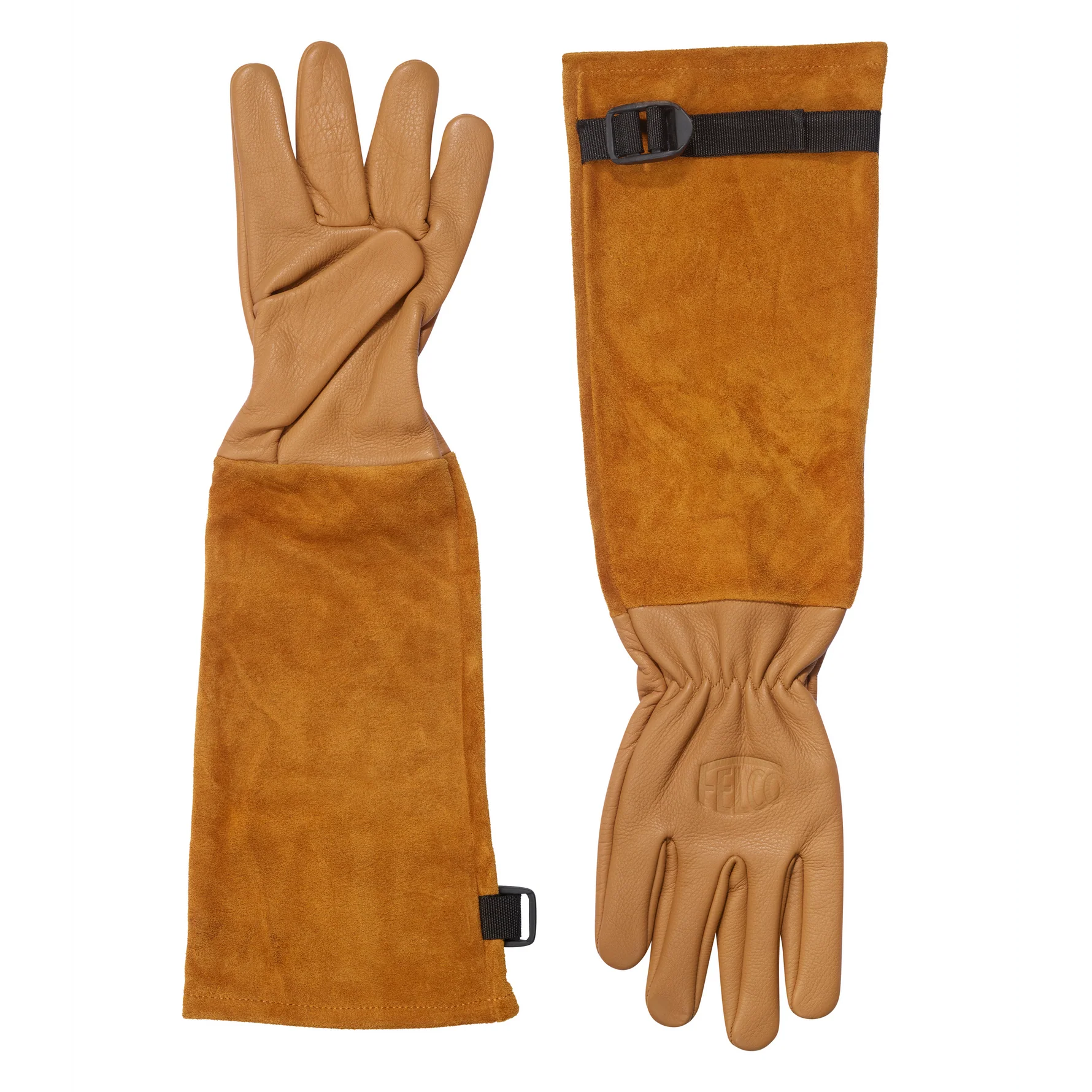 Felco 705S Rosenhandschuhe, Größe S Premium Rindnarben