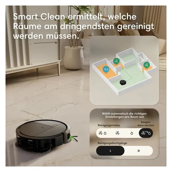 Saugroboter, Staubsaugerroboter, Haushalt, Bodenreinigung, intelligente Reinigung