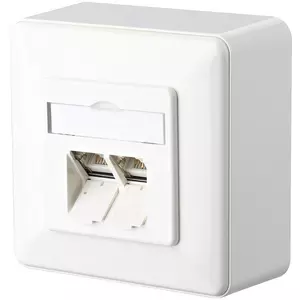 Lichtschalter, RJ45, Ethernet, Wandsteckdose,  modularer Einsatz