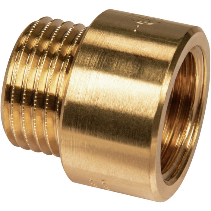 Messingverbinder, weiblicher Einsatz, Gewindeverbindung, vernickeltes Messing, Beschläge/Hardware