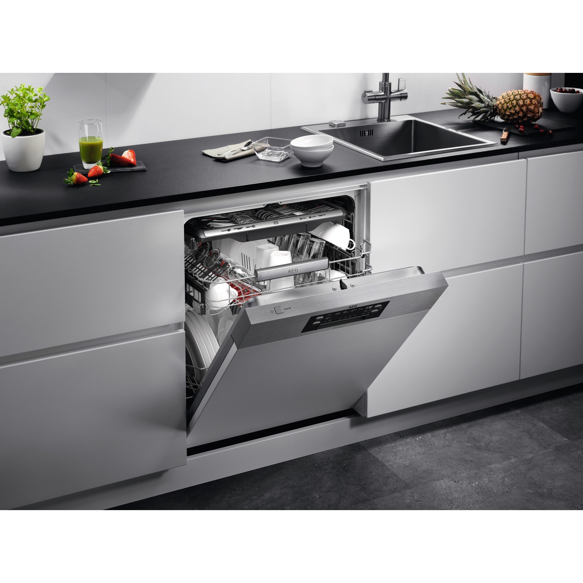 Gerät, Sinken, Geschirrspülmaschine, Elektrisches Gerät