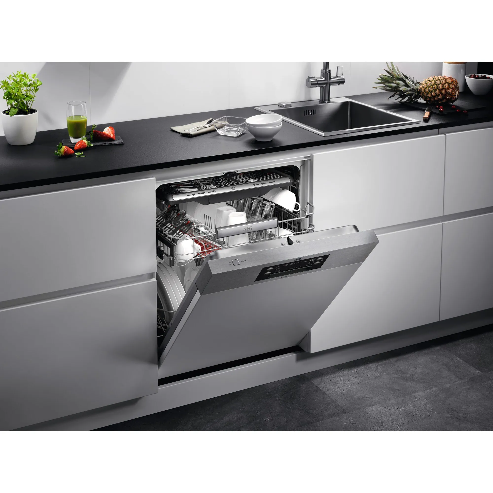 Gerät, Sinken, Geschirrspülmaschine, Elektrisches Gerät