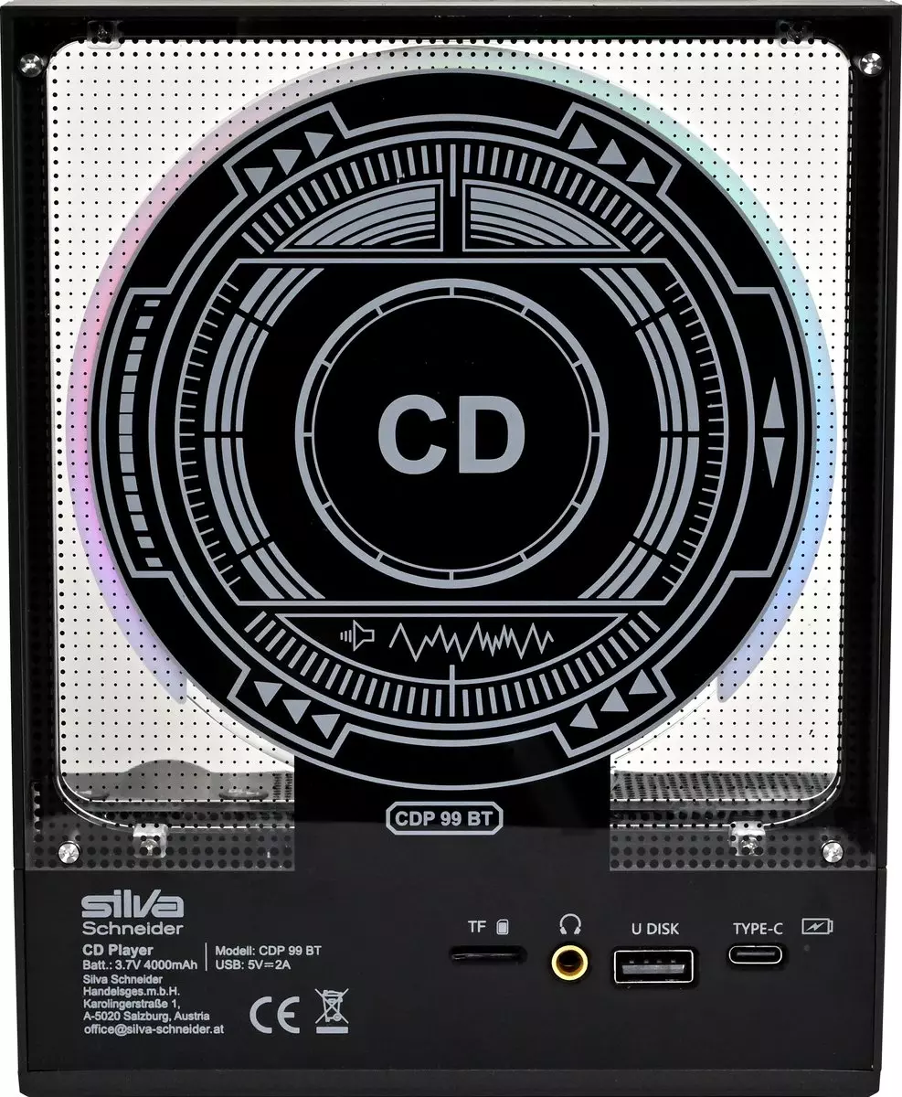 S-CDP 99 BT Silva Schneider CD-Player, sw