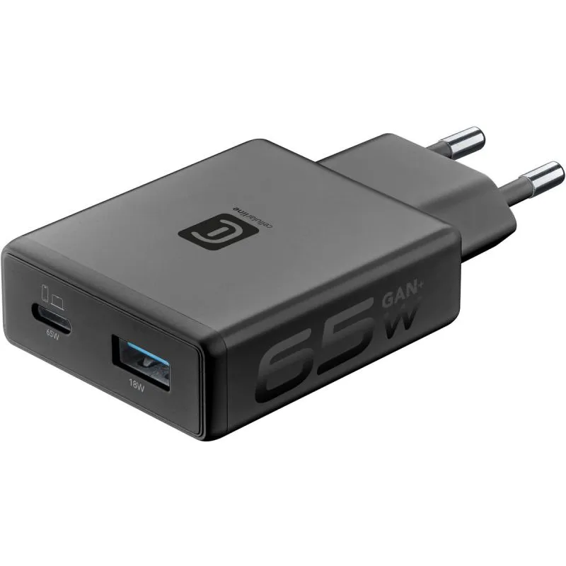 Ladegerät, USB-C, USB-A, 65W, GaN+