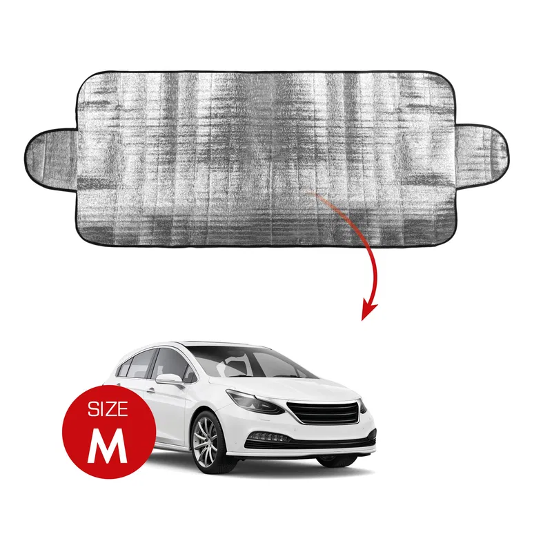 Autosonnenblende, Auto Fensterabdeckung, Fahrzeugsonnenschutz, Autozubehör, Größe M
