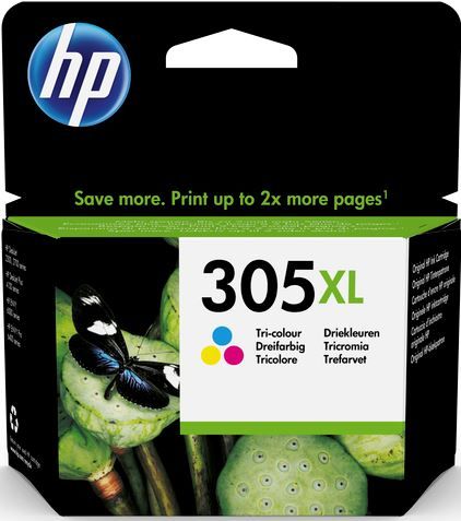 HP Tintenpatrone Nr.305XL, tricolor