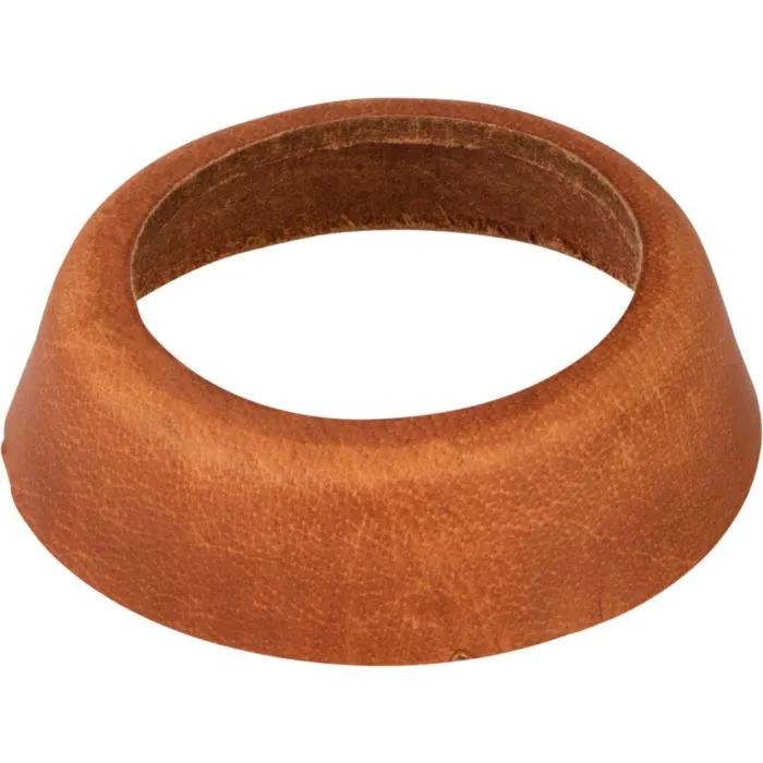 Leder, Halsband, braun, Kragen, Ring