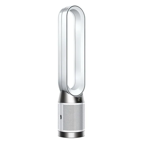 Haarfüllung, Luftreiniger, Turmventilator, blasenloses design, Silber
