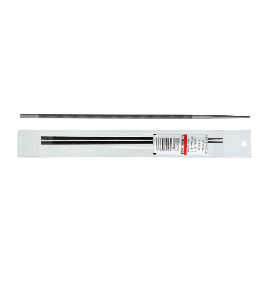 84232455 Kettensaegefeile rund, SB 4.5x200 mm, schlicht, 2 Stk.