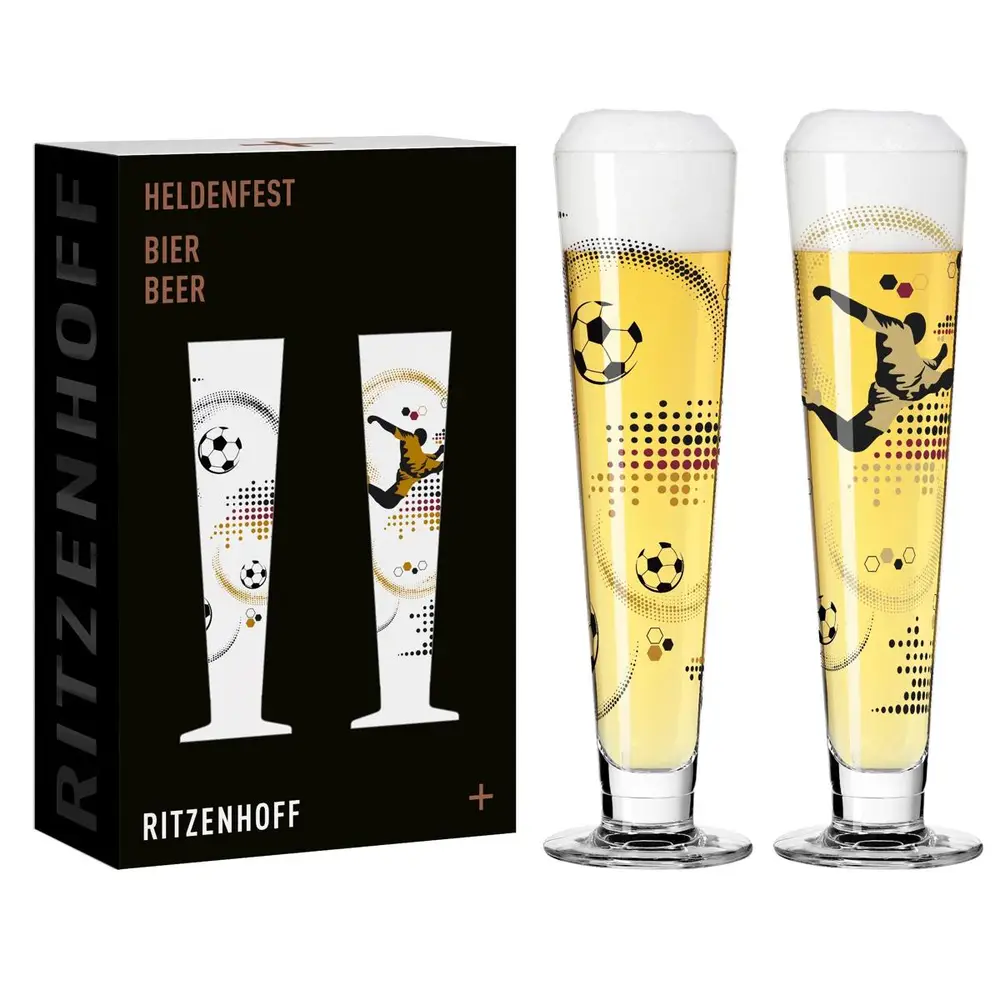 Ritzenhoff Bierglas Heldenfest 2er Set