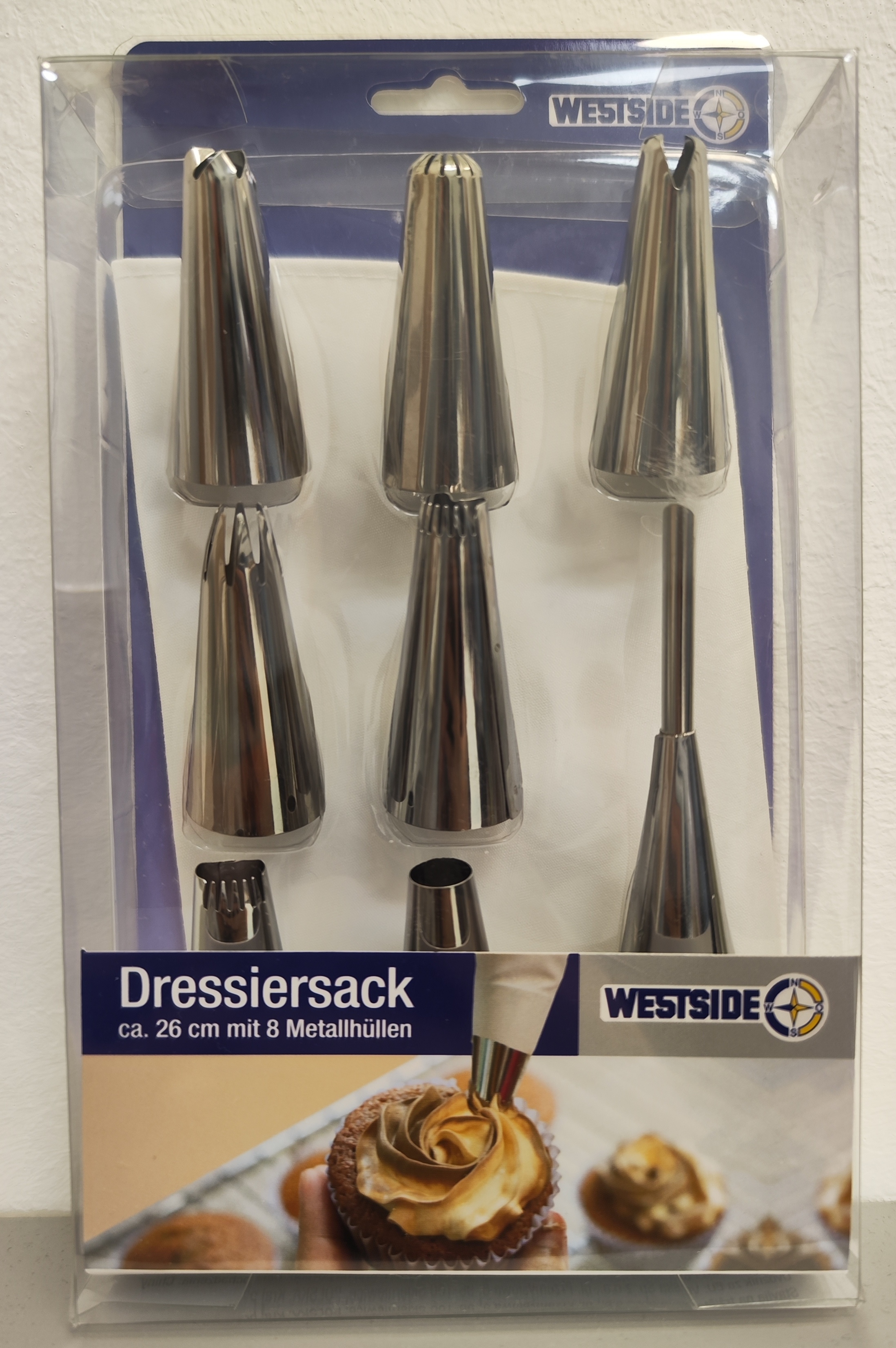 Vog 724591 Dressiersack + 8 Metallhüllen