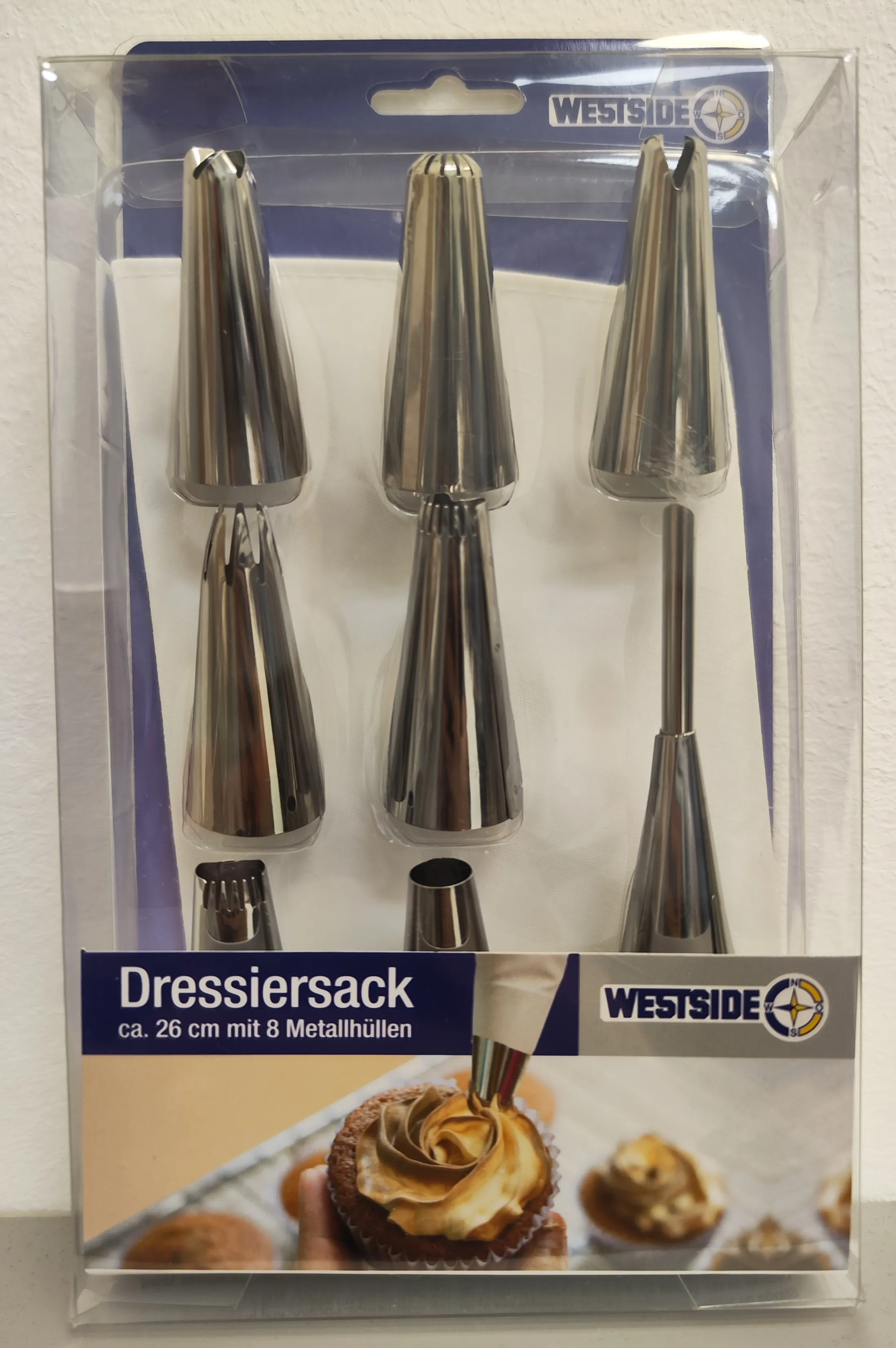 Vog 724591 Dressiersack + 8 Metallhüllen