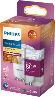 LED Classic GU10 802-60170 80W 36° 575lm