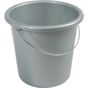 TP-10125450 Haushaltseimer 10L, silber