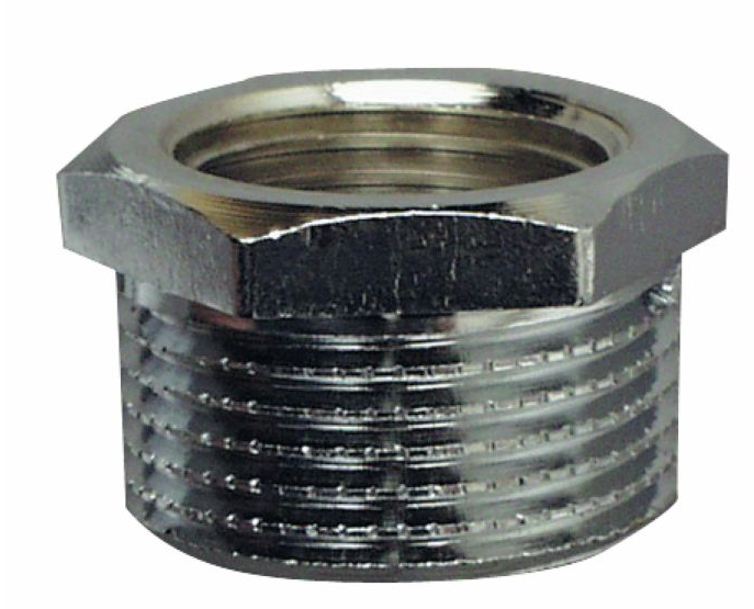 nylon insert?, Gewinde-Nut?, Unterlegschraube?, verchromt, Sechskant-Nut?