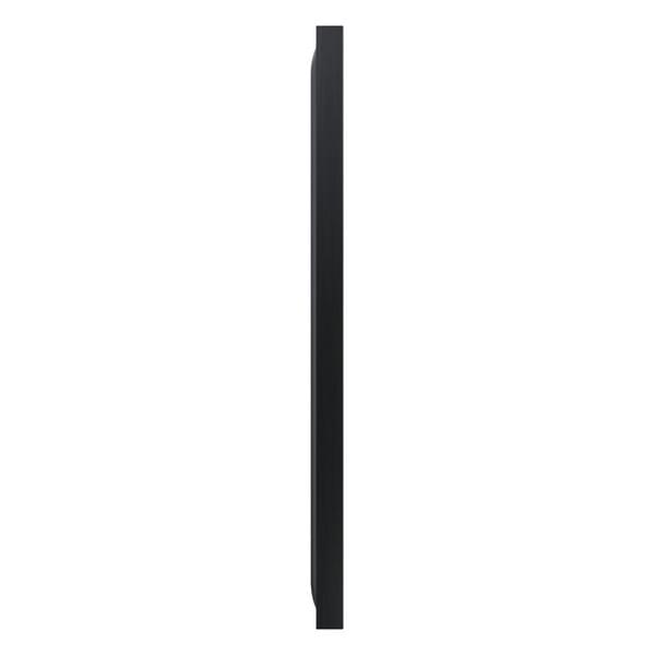dünn, schwarz, Seite, Panne, schmal