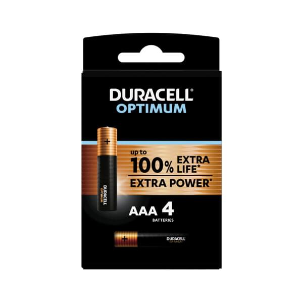 Duracell Optimum AAA MN2400/LR3 4er Batterie