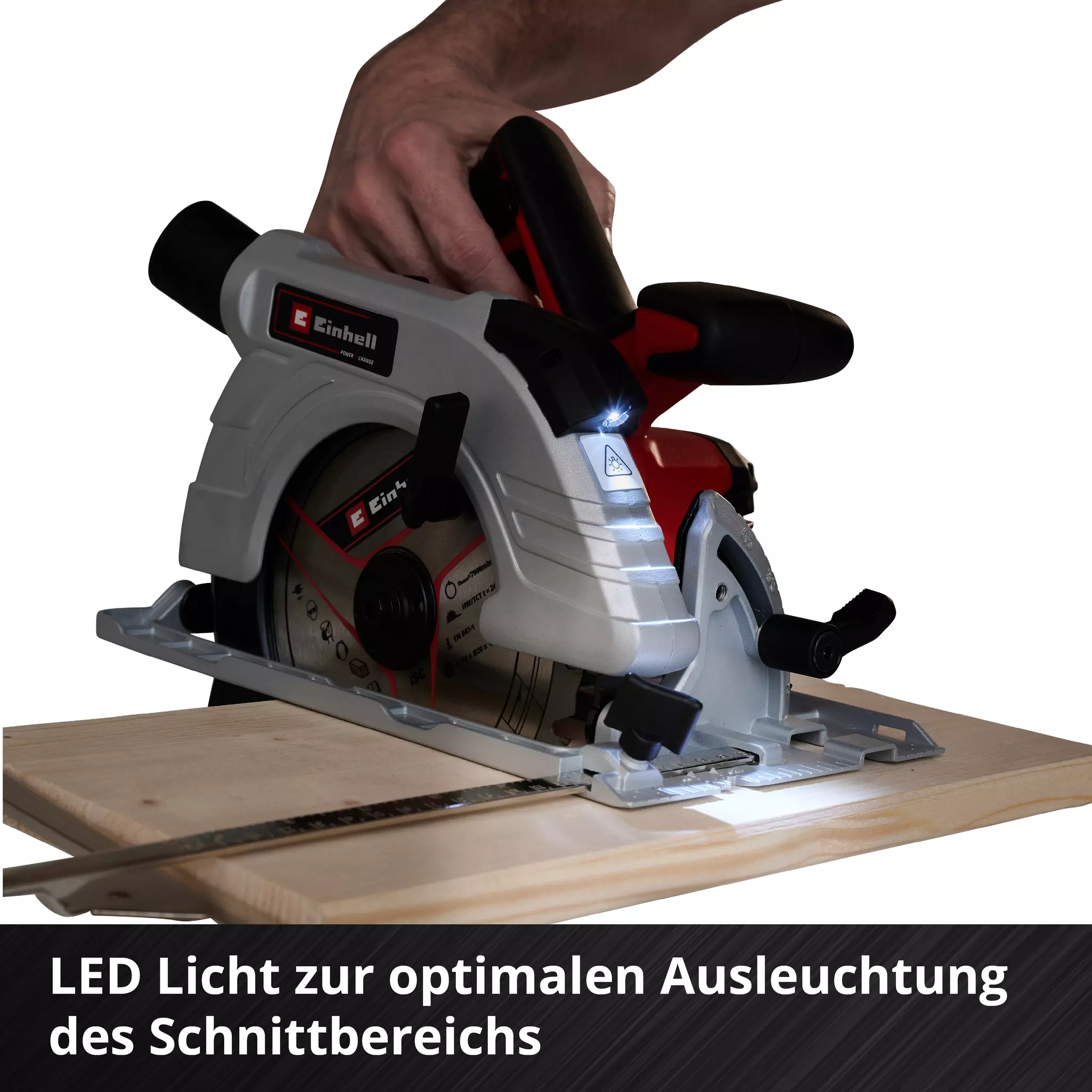 Einhell Akku-Handkreissäge TE-CS 18/190 Li BL - Solo 4331210
