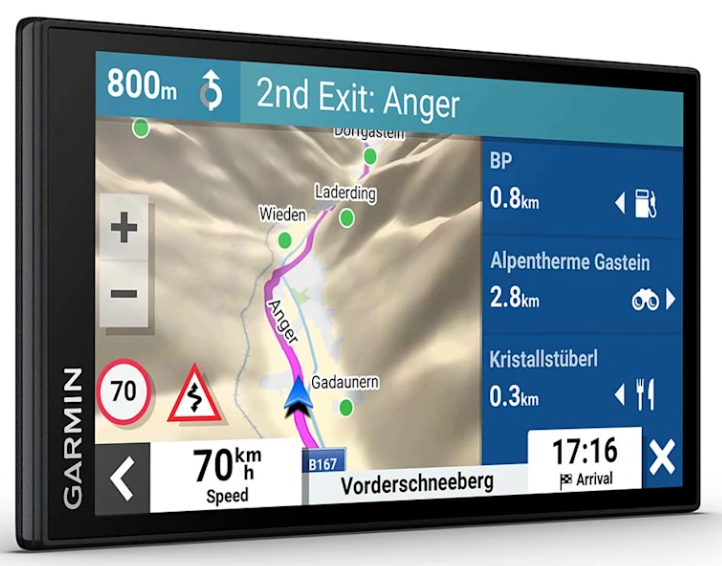 GPS, Gerätenavigation, Kartenanzeige, Bildschirm, Karte
