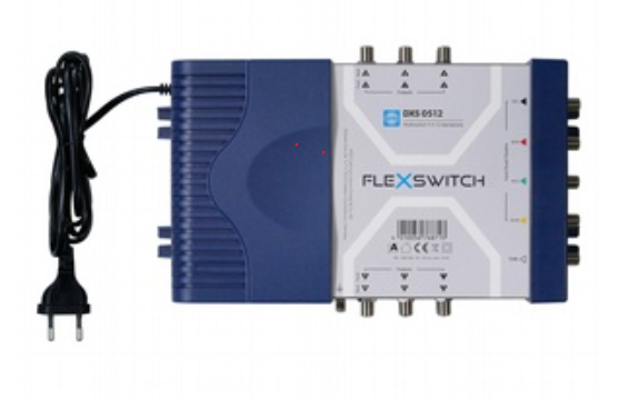 Signalvervielfacher, Video-Splitter, F-LEX SWITCH, Multiswitch, Elektronischer Adapter