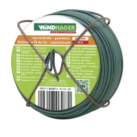 6287 Gartendraht 40m/2.00mm, Gummiert 1136712