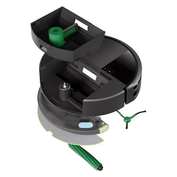 Roboter, Roomba, Staubsauger, Montage, Teile