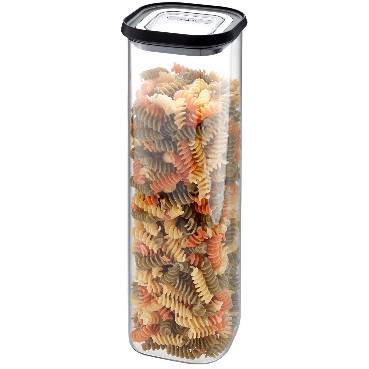 Pasta, Fusilli, Dreifarbig, Aufbewahrungsbehälter, Vorratsglas