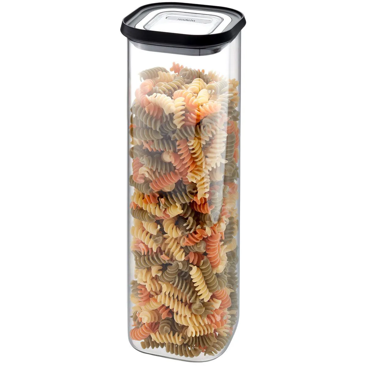 Pasta, Fusilli, Dreifarbig, Aufbewahrungsbehälter, Vorratsglas