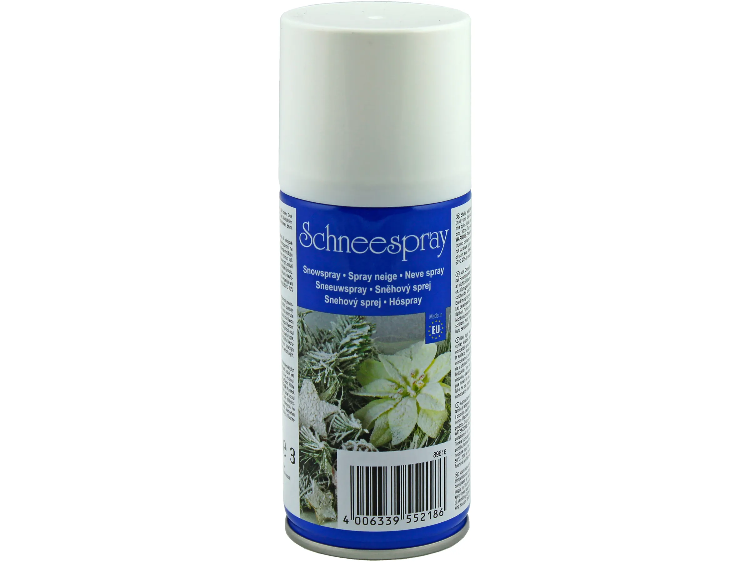 Sprühschnee m. Schablone 150ml, 2022808