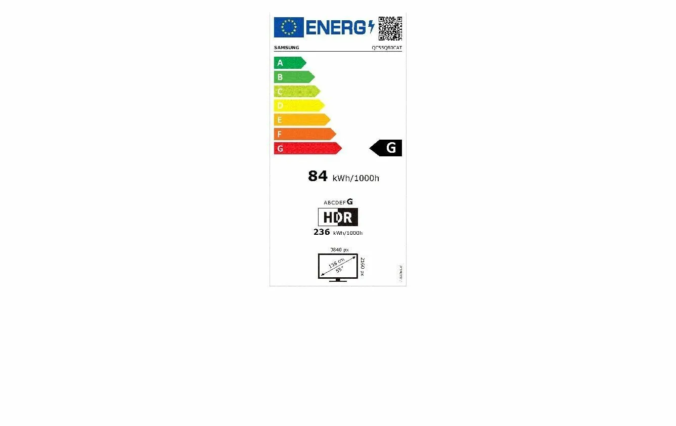 Samsung QLED-TV  QE55Q80CATXXN