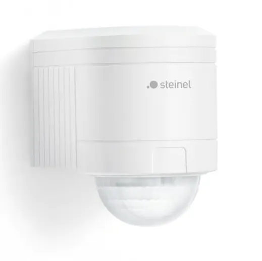 Bewegungsmelder, Wandhalterung, Weiß, Wandsensor, Fotozelle