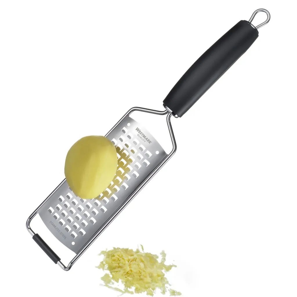 Utensil für die Küche, Rauchrohr, Reibe