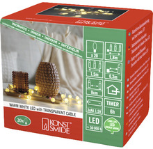 3213-503 LED Lichterkette m. grünen Blättern