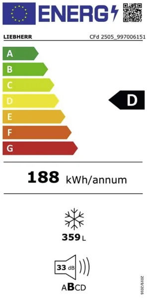 Liebherr Gefriertruhe CFd 2505-26