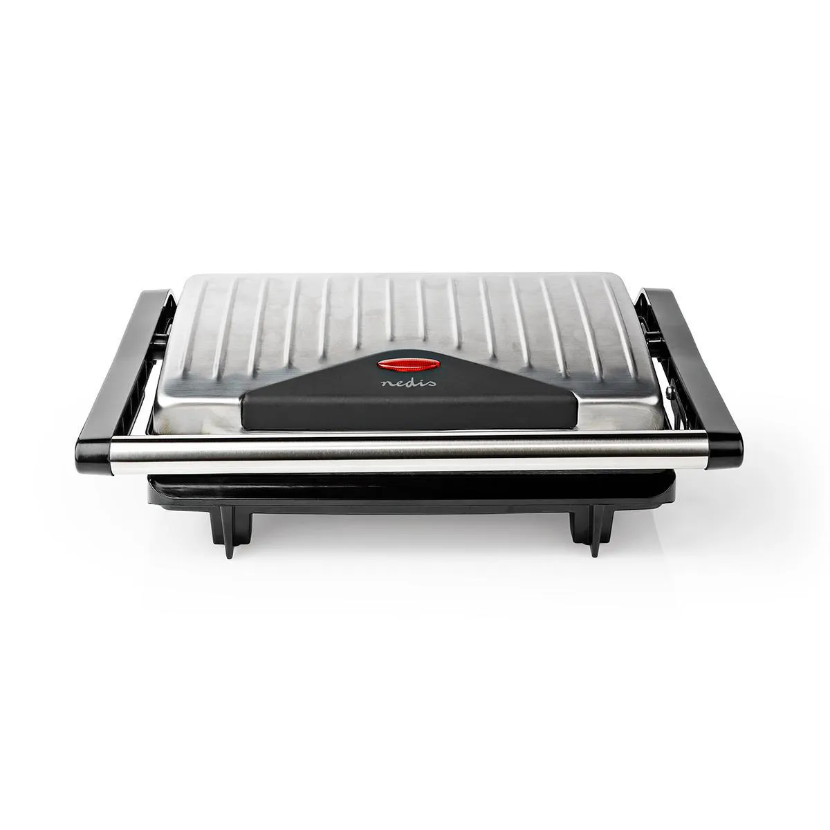 Nedis KAGR110SR Kompaktgrill, alu