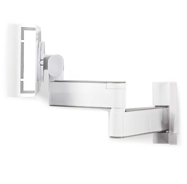 verstellbarer Arm, Wandhalterung, weiß, Metall, Gadget-Zubehör