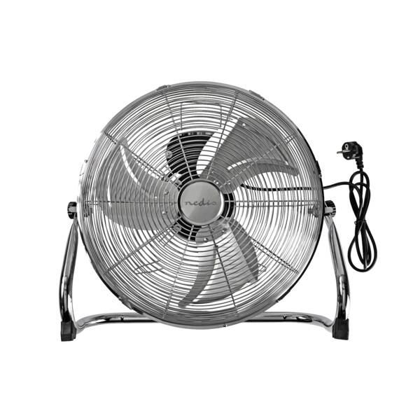 elektrischer Ventilator, Tischventilator, Metallrahmen, 4-Flügel, per Kabel betrieben