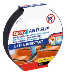 anti-rutsch, Klebeband, schwarz, extra resistent, anti-slip- Band