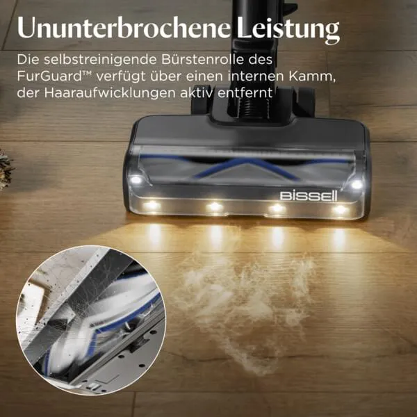 Handstaubsauger, Bodenreinigung, motorisierte Bürste, Staubwolke, Bissell